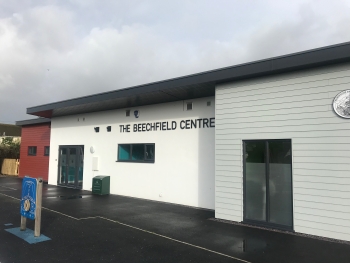 The exterior of the Beechfield Centre